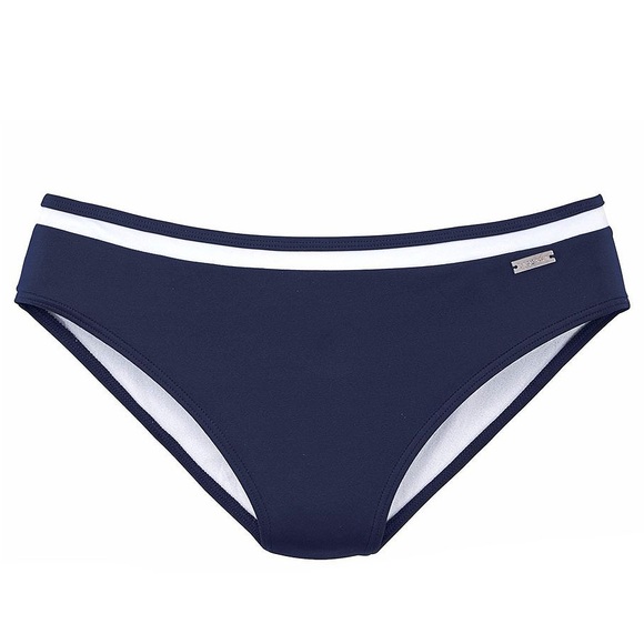 Lascana Navy Blue & White Nautical Bikini Set - Picture 4 of 7